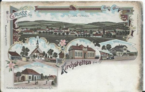 1899 - Gruss aus Kirchstetten