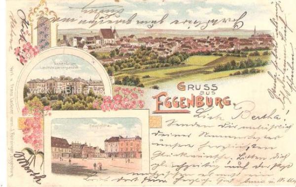 1898 - Gruss aus Eggenburg