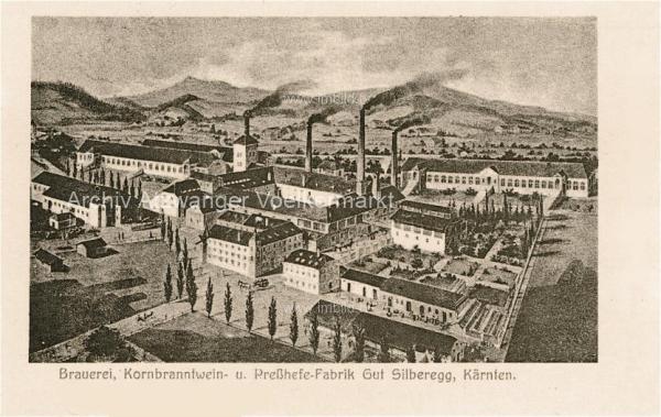 um 1900 - Silberegg Brauerei, 