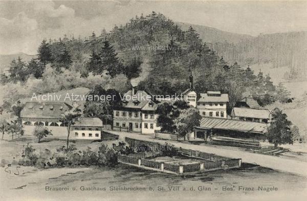 1915 - St. Veit an der Glan, Brauerei