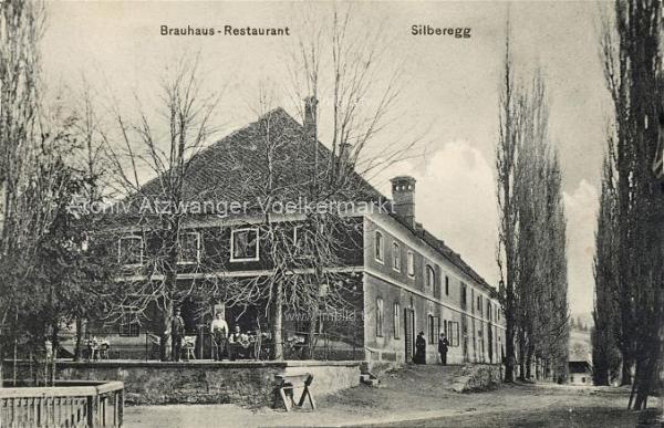 1909 - Silberegg bei Treibach, Brauhaus Restaurant