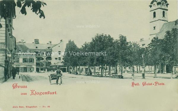 1898 - Klagenfurt Heiligen Geist Platz