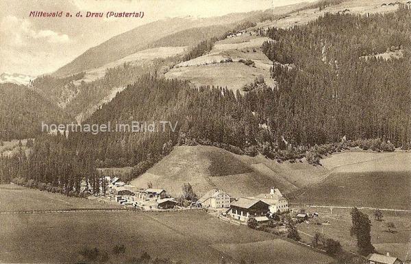 1913 - Mittewald, Obere Siedlung von SW