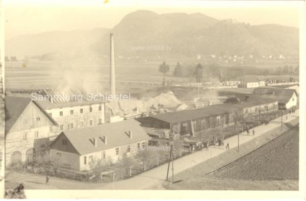 1949 - Brand in der Pomonafabrik