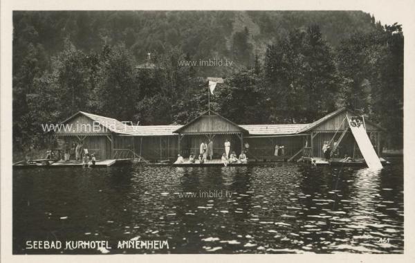 1925 - Badehaus beim Hotel Annenheim