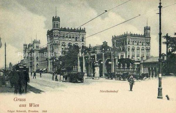 um 1905 - Wien, Nordbahnhof