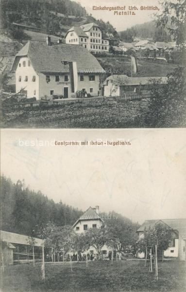 um 1915 - Metnitz - Einkehrgasthof Strittich