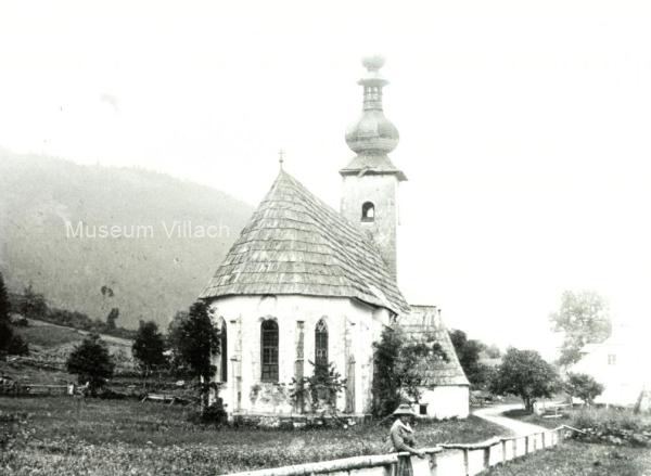um 1885 - Die Kirche von Heiligengestade