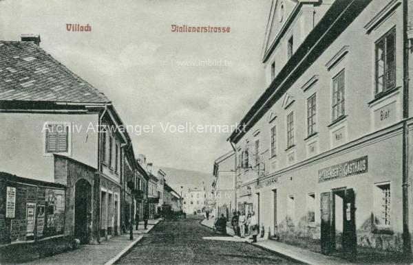 1909 - Villach, Italienerstrasse 17 - Kremser's Gasthaus