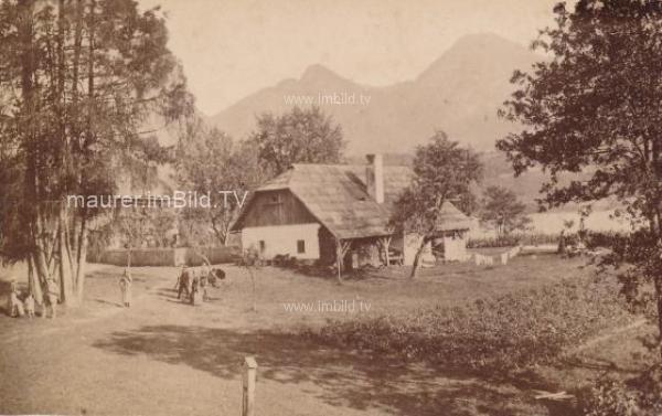 1888 - Bauernhof auf der Faakersee Insel