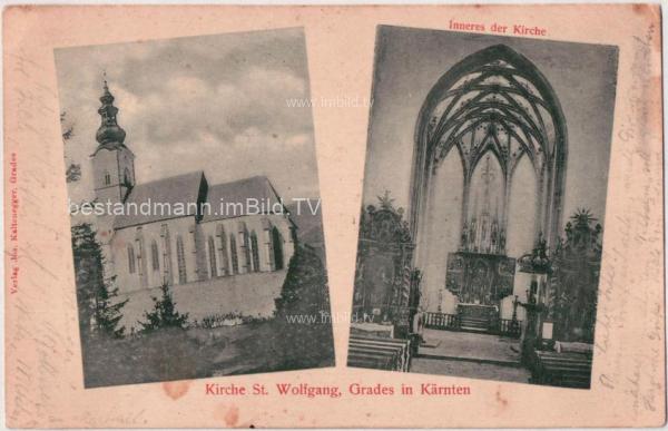 1899 - Grades - Wallfahrtskirche St. Wolfgang