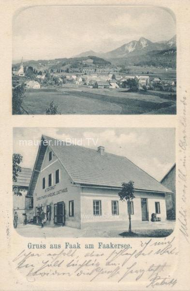 1906 - Tscheruts Gemischtwaren-Handlung und Gasthaus