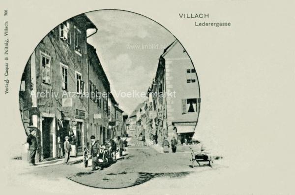 1900 - Villach, Lederergasse