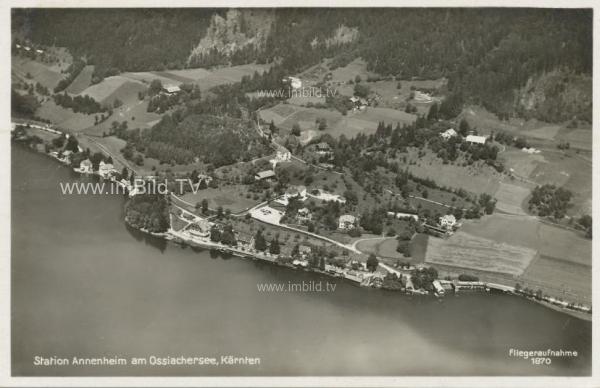 um 1935 - Luftbildaufnahme Annenheim