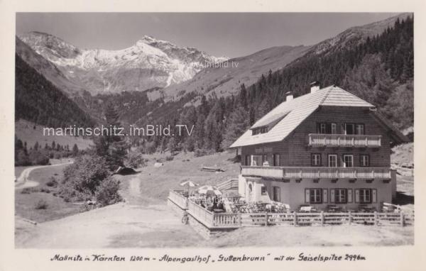 1954 - Mallnitz, Alpengasthof Gutenbrunn