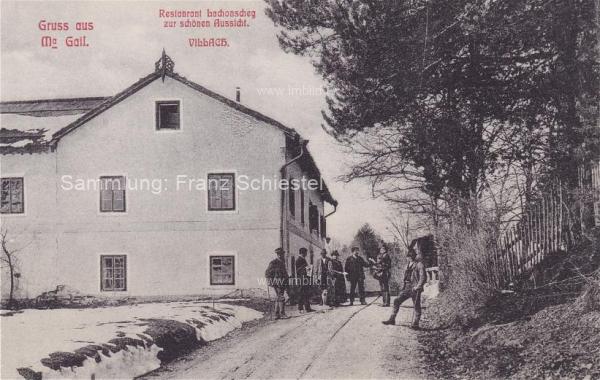 1908 - Maria Gail, Restauration Lachonschek 