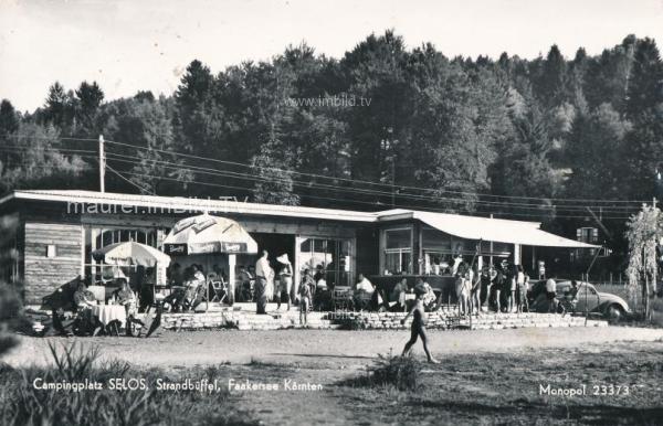 um 1957 - Campingbad Selos - Faakersee
