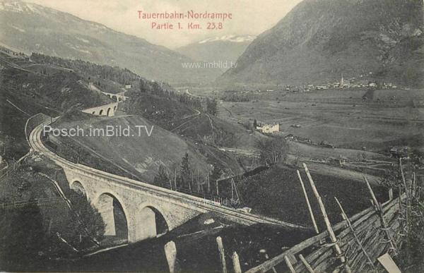 1905 - Tauernbahn Nordrampe, km. 23,8 