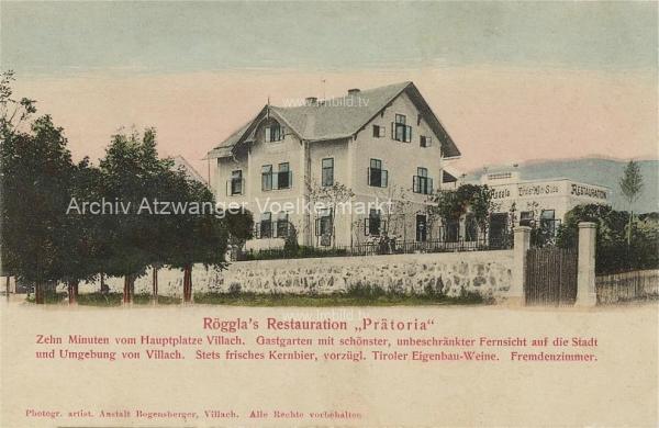 um 1900 - Villach, August v. Jaksch-Straße 20 