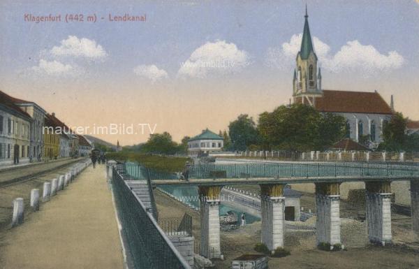 um 1925 - Lendkanal
