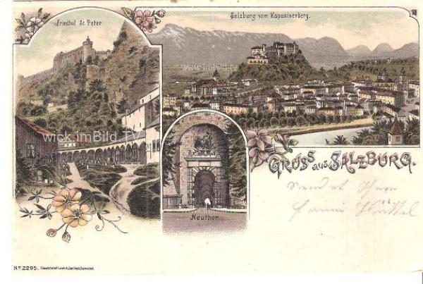 1899 - Gruss aus Salzburg