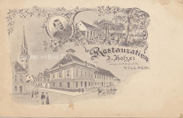 um 1905 - Restauration Holzer