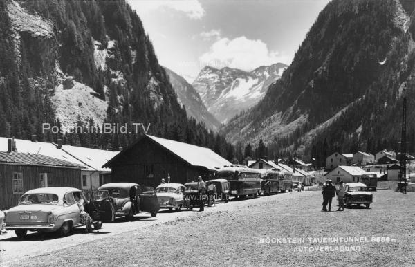 1955 - Tauernbahn Nordrampe, Böckstein Autoverlad