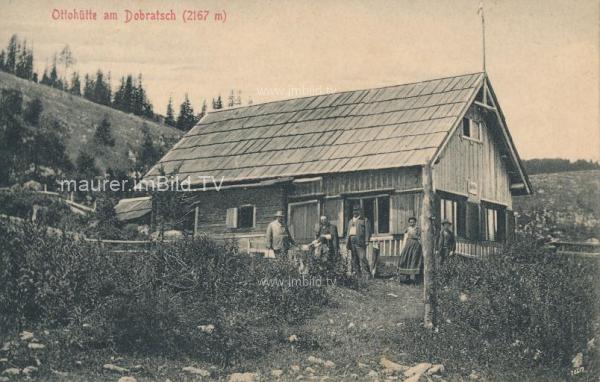 um 1905 - Ottohütte am Dobratsch