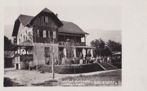 1927 - Bodensdorf, Strandbad zur Linde