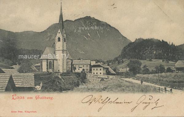 1902 - Laas am Gailberg