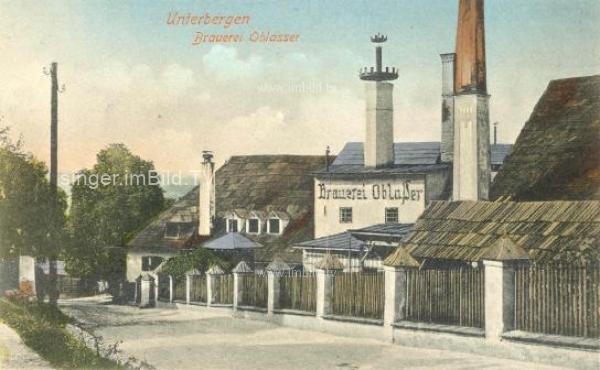 1906 - Unterbergen Brauerei Oblasser