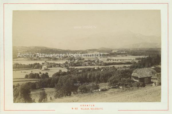 1890 - Velden, Ortsansicht - KAB