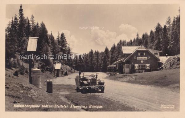 1932 - Katschberghöhe, Alpengasthof