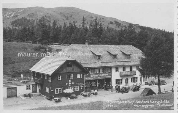 um 1955 - Alpengasthof Katschberghöhe