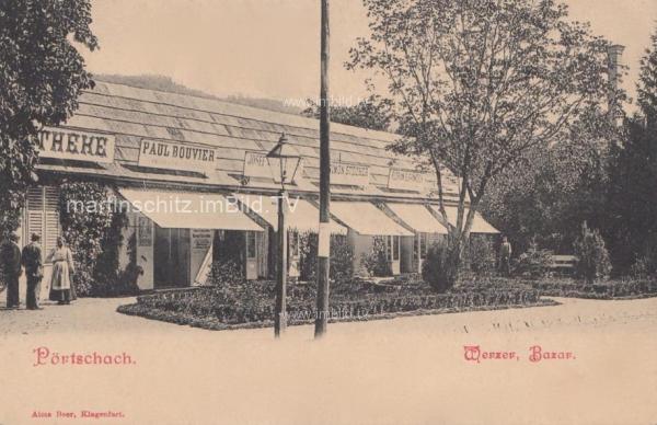 1898 - Poertschach, Werzer Bazar
