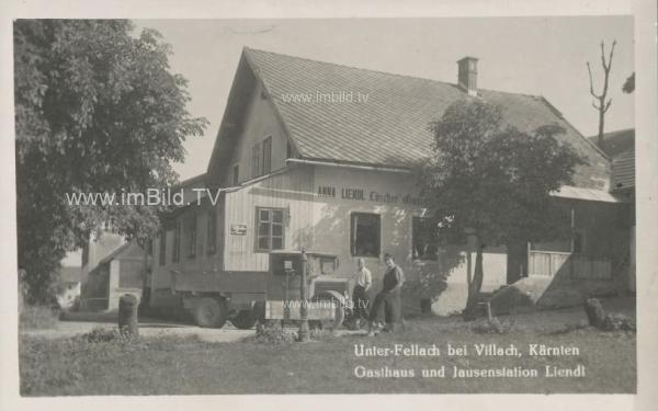 um 1925 - Gasthaus Liendl - Untere Fellach