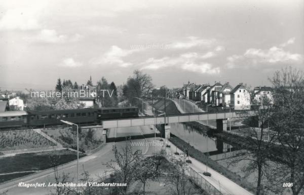 um 1955 - Klagenfurt Lendbrücke