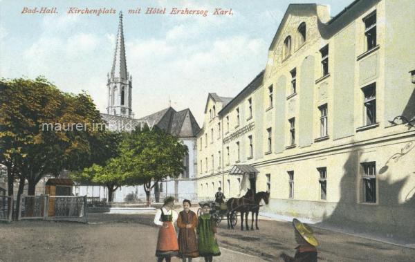 1909 - Bad Hall - Kirchenplatz