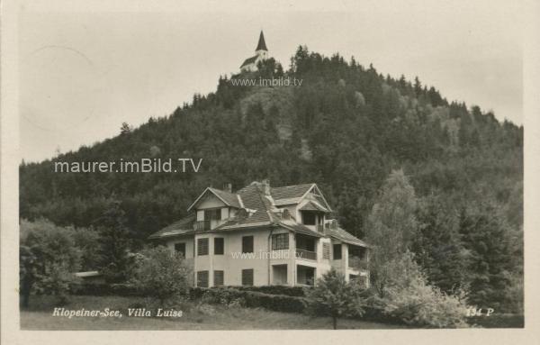 1930 - Villa Luise - Klopeiner See