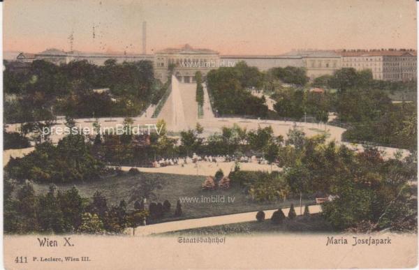 1927 - Staatsbahnhof,Maria Josefapark
