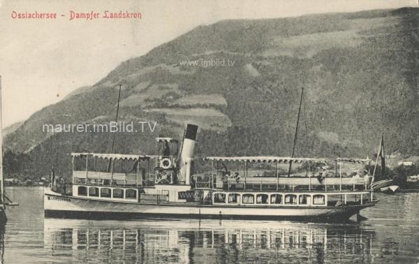1907 - Dampfschiff Landskron