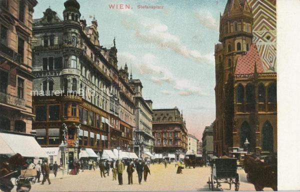 um 1915 - Stephansplatz