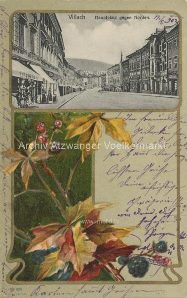 1903 - Villach Hauptplatz