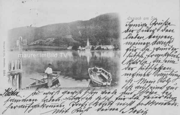 1897 - Blick auf Ossiach