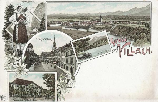 um 1895 - Villach