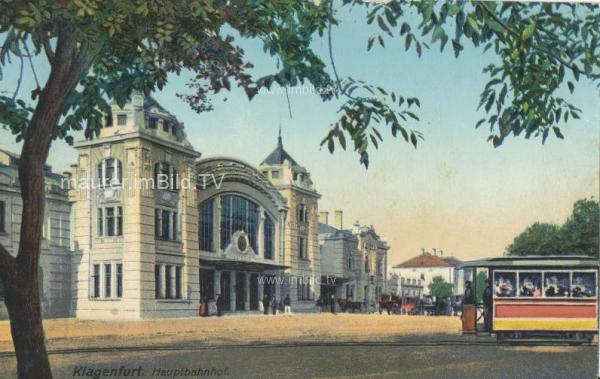 1910 - Beim Bahnhof