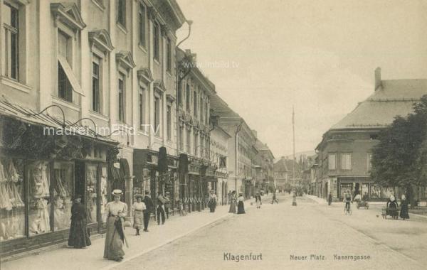 1909 - Neuer Platz - Kasernengasse
