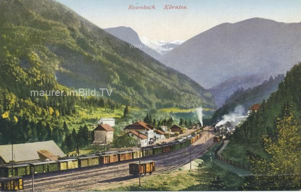 1926 - Bahnhof in Rosenbach