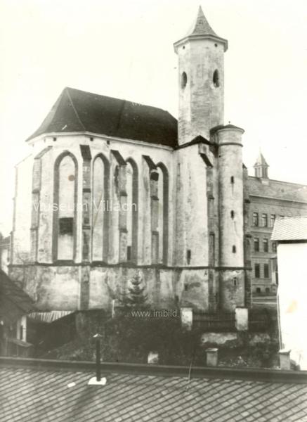 um 1890 - Die Minoritenkirche