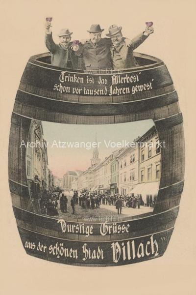 1906 - Villach Hauptpatz